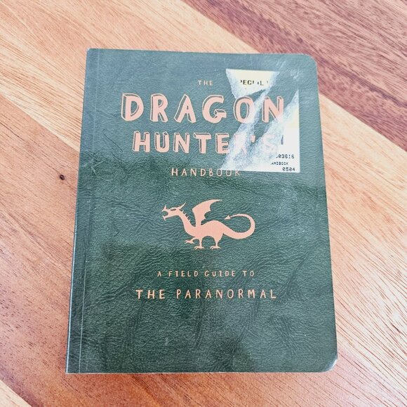 The Dragon Hunters Handbook Field Guides to Paranormal Paperback Book Vintage - Picture 2 of 11